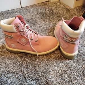 Timberland Women's Pink Boots